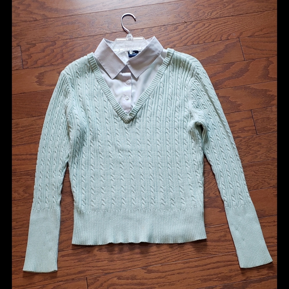 👚 Sonoma Collard Shirt,Size XL!Great Condition